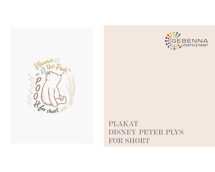 Plakat Disney Peter Plys For short